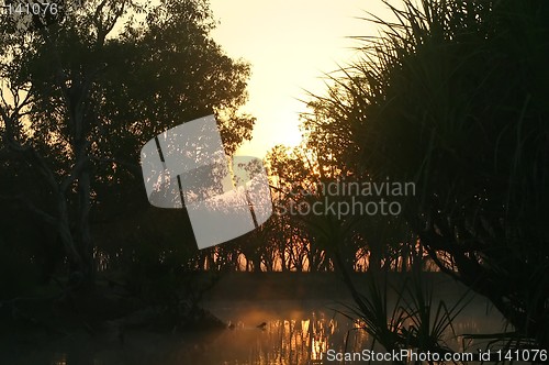 Image of sunrise at kakadoo np