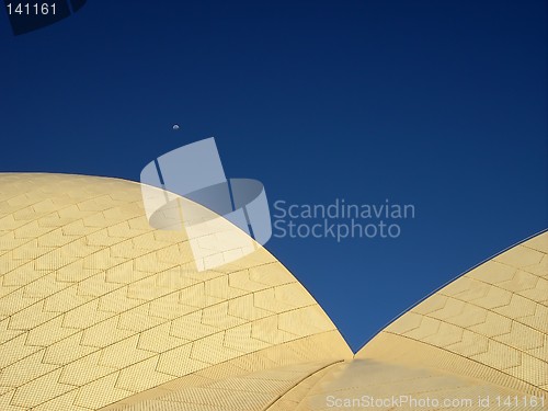 Image of roof of sydney opera