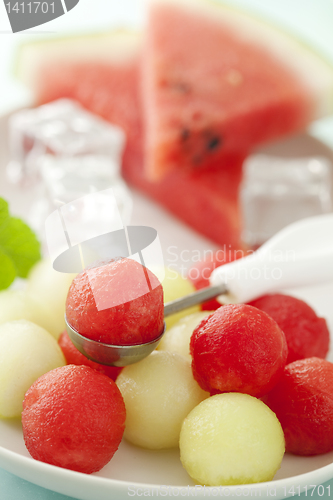 Image of melon balls