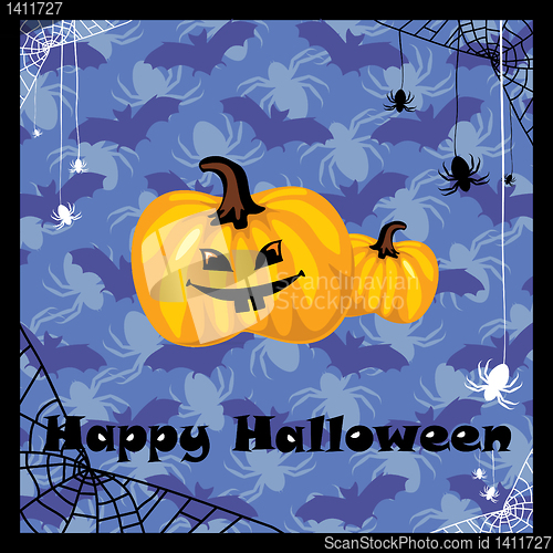 Image of greeting halloween card