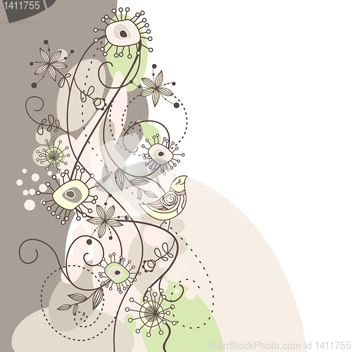Image of cute vector background