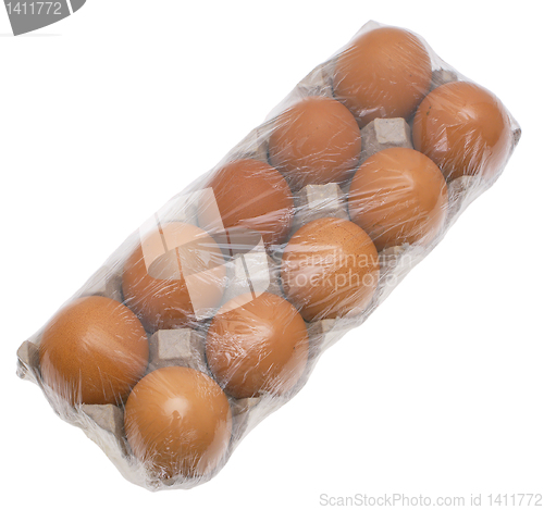 Image of Eggs packed.