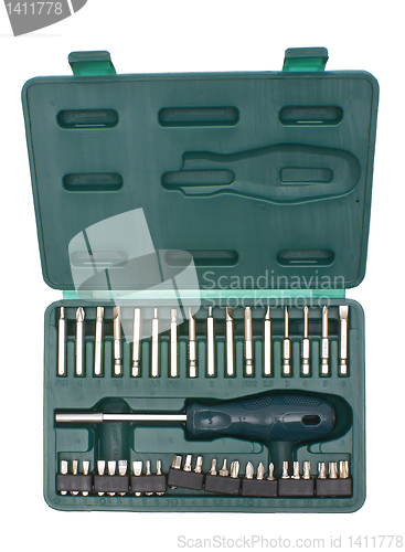 Image of Tool set.