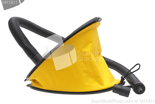 Image of The foot pump.