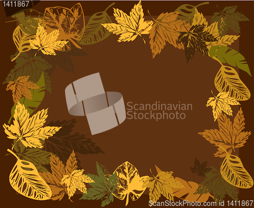 Image of autumn frame