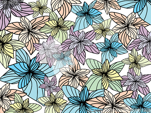 Image of vector colorful background