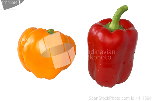Image of Sweet yellow, red, pepper.