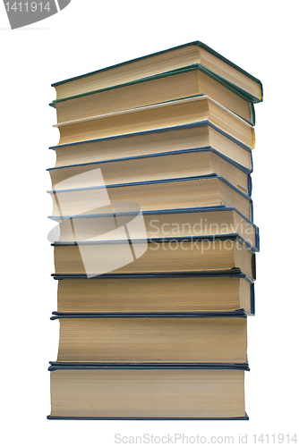 Image of Books a pile.
