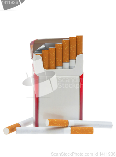 Image of Pack of cigarettes.