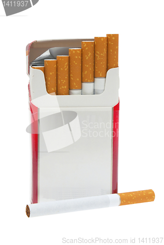 Image of Pack of cigarettes.