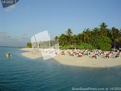 Image of dinner at beach