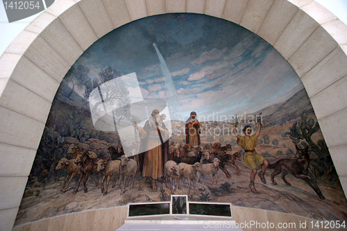 Image of Angel of the Lord visited the shepherds