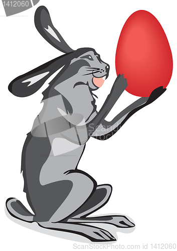 Image of Easter bunny.