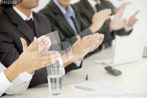 Image of business applaud