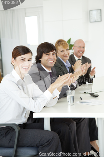 Image of business applaud