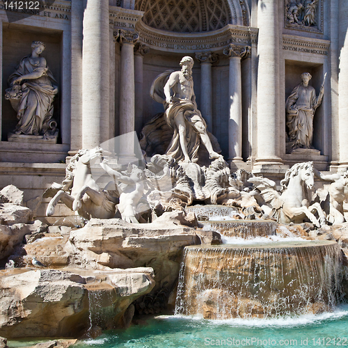Image of Fontana di Trevi - Rome, italy