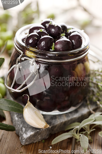 Image of pickling olives