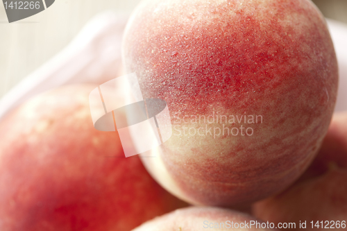 Image of peach closeup