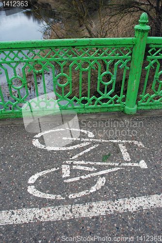 Image of Cycleway on the bridge  