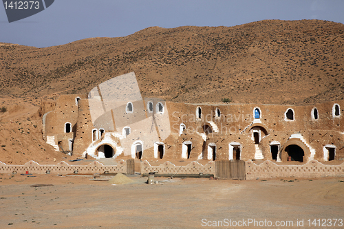 Image of Bedouin house in Tunisia