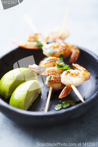 Image of grilled prawns