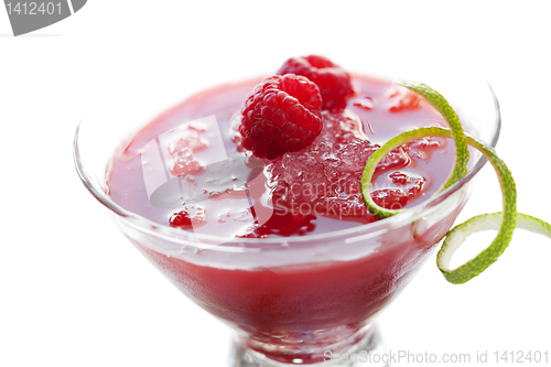 Image of raspberry frozen margarita