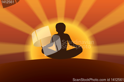 Image of meditation