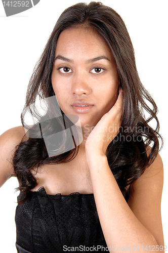 Image of Portrait of Asian girl.