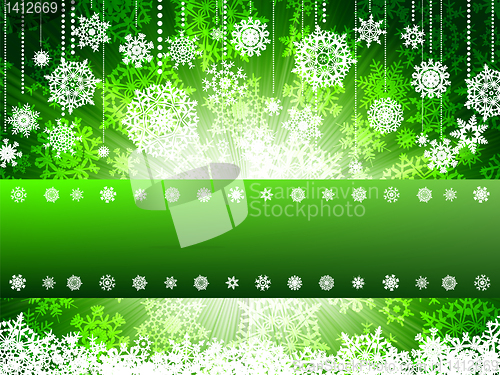 Image of Bright new year and cristmas card template. EPS 8