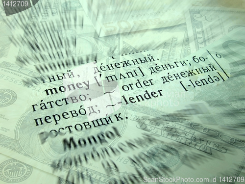 Image of word Money