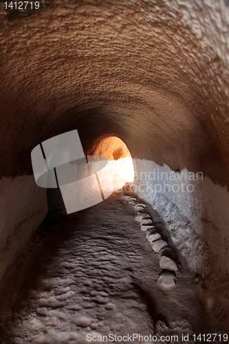 Image of Residential caves of troglodyte in Matmata, Tunisia, Africa