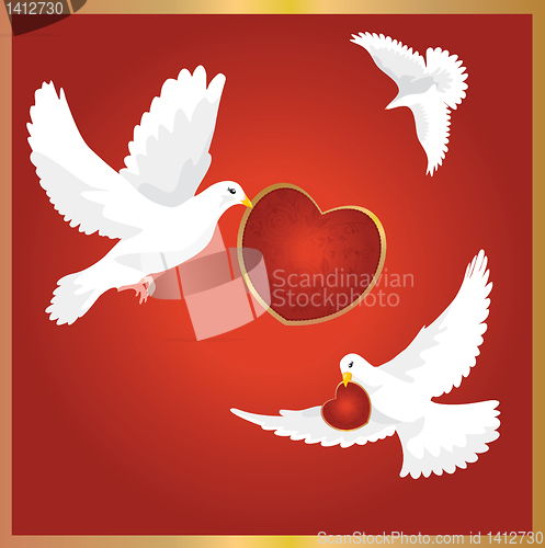 Image of Valentine`s day card