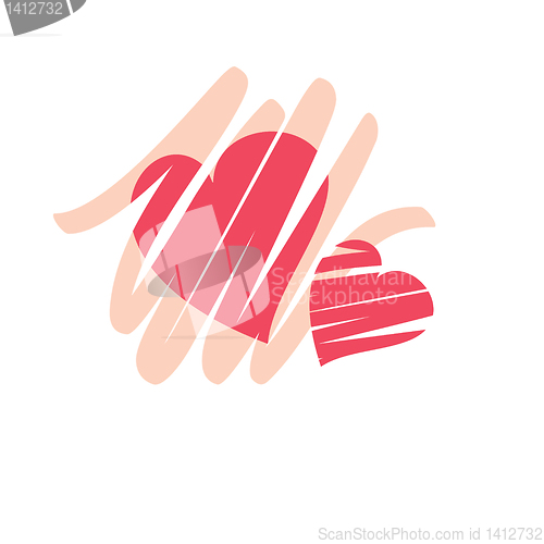 Image of Valentine`s day card