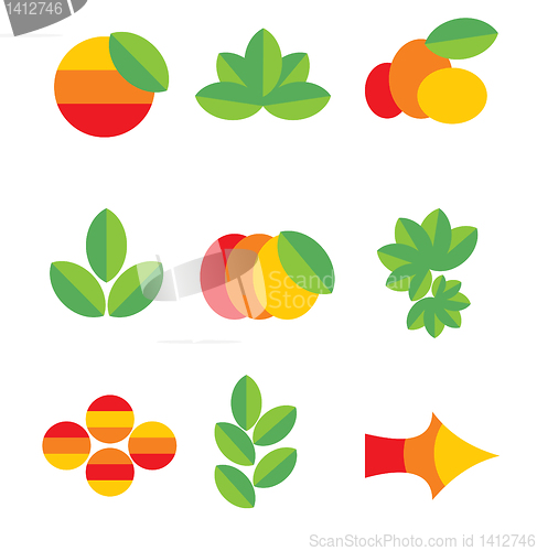 Image of set of design elements