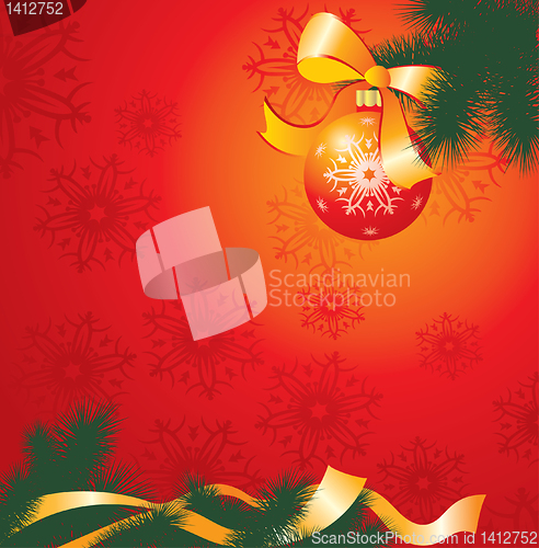 Image of christmas card illustration