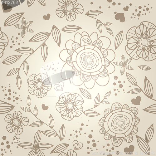 Image of vector abstract seamless background