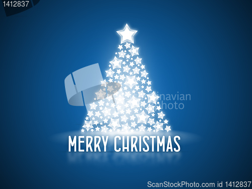 Image of blue christmas