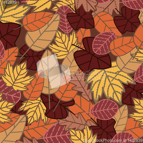 Image of abstract autumn background