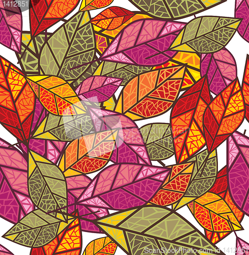 Image of seamless autumn background