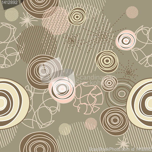 Image of cute seamless background