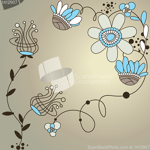 Image of floral background