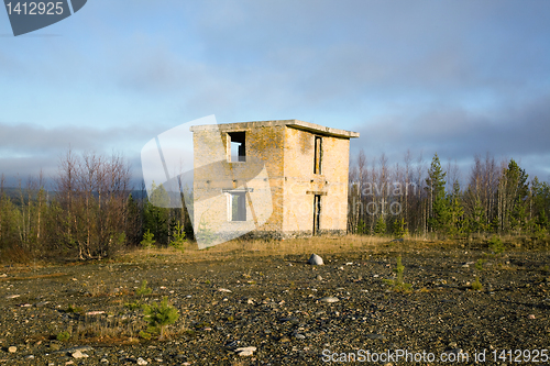 Image of Abandoned building military ground control point