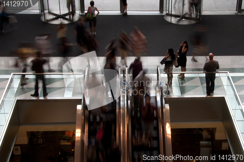 Image of people shopping