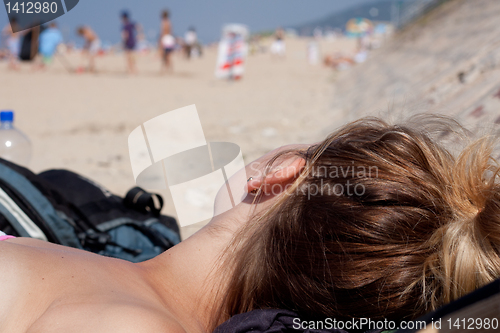 Image of On the beach