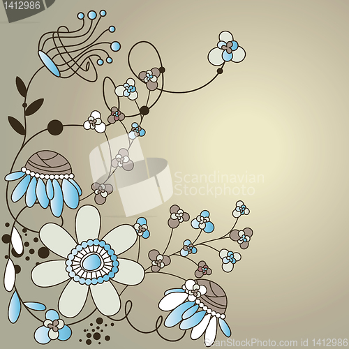 Image of floral background