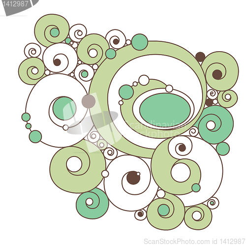 Image of abstract vector background