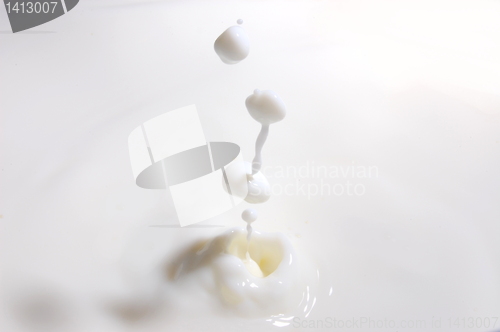 Image of milk splash