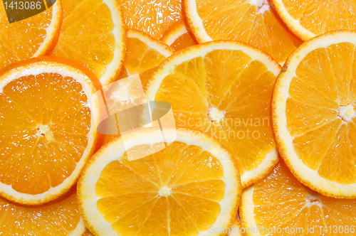 Image of orange fruit background
