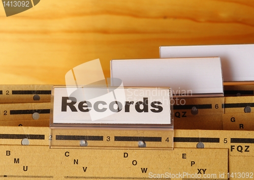 Image of records