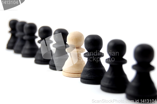 Image of individual chess people